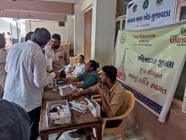 Free Mega Medical Camp at Lunawada Mahisagar