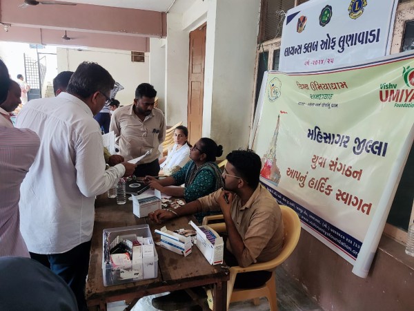 Free Mega Medical Camp at Lunawada Mahisagar