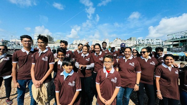 Brighton Beach Cleanup Campaign at Brighton UK