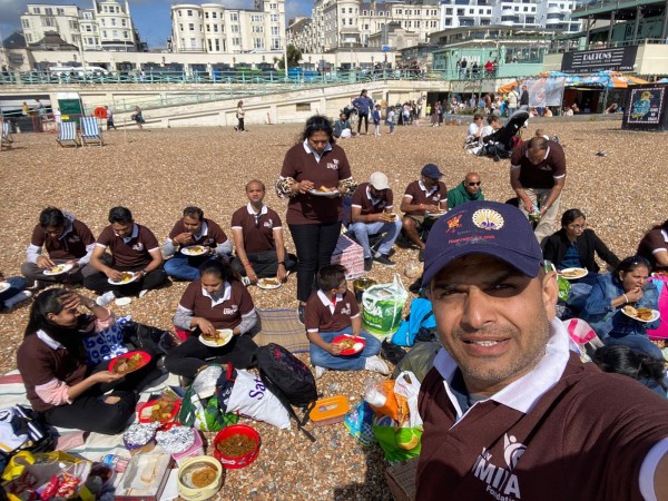 Brighton Beach Cleanup Campaign at Brighton UK