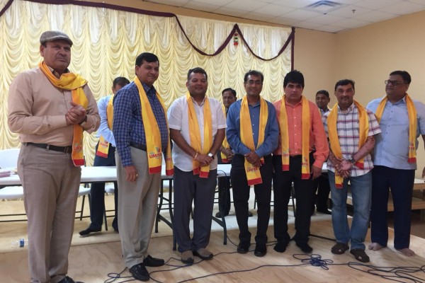 Meeting held at Hindu Temple – Knoxville Tennessee State & Huntsville USA