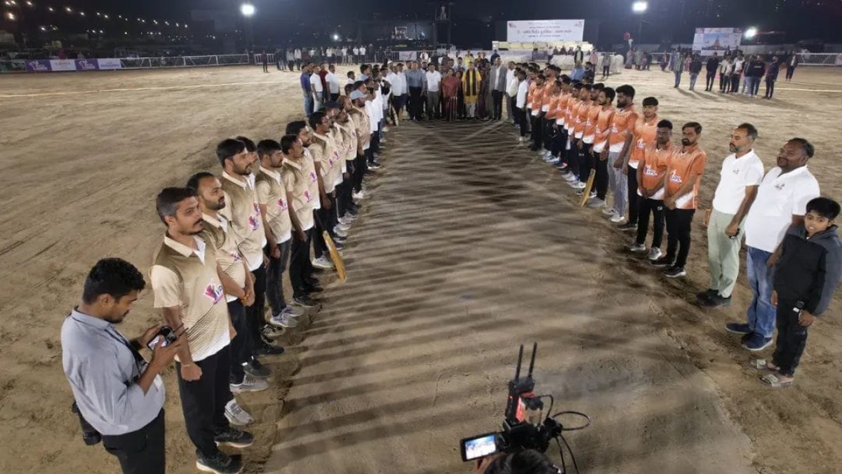 Inauguration of VPL Day–Night Cricket Tournament