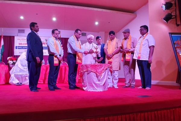 Grand Opening Function of VUF Samaj Shreshthi Samroh at Macon-Georgia Temple