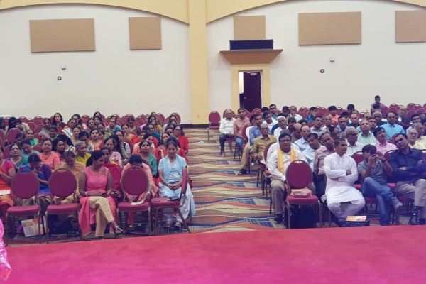 Grand Opening Function of VUF Samaj Shreshthi Samroh at Macon-Georgia Temple