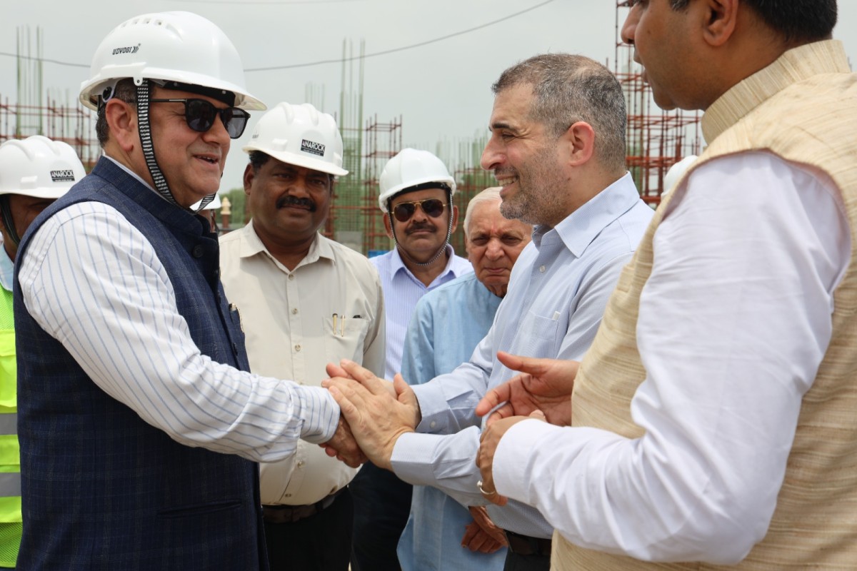 The Consul General of Israel in Mumbai, India, Mr. Yaniv Revach, visited Vishv Umiyadham
