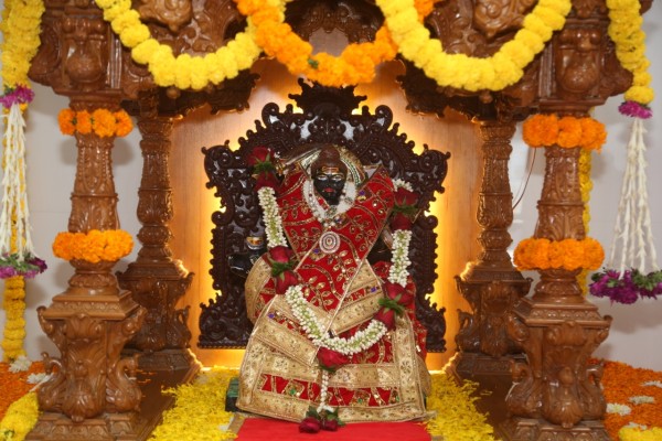 Annakut Darshan at VishvUmiyadham Temple Jaspur