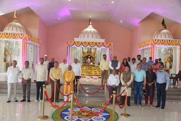 Annakut Darshan at VishvUmiyadham Temple Jaspur