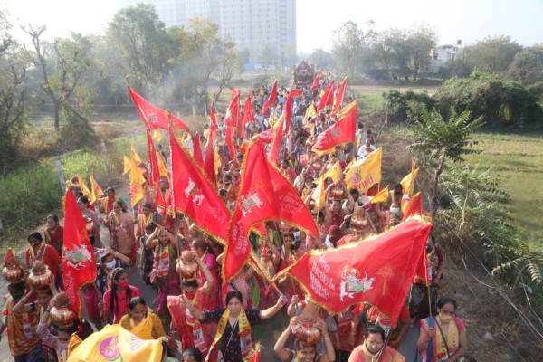 Celebration of Pratham Patotsav of Maa Umiya at Vishv Umiya Ahmedabad