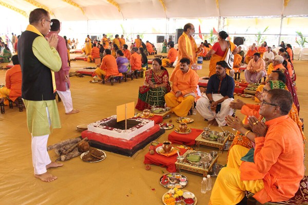 Temple Construction Begins