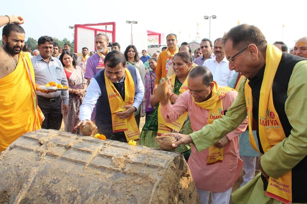 Temple Construction Begins