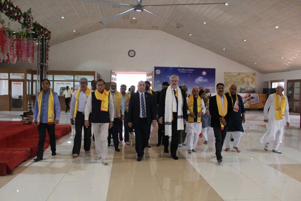 Ambassador of the Government of Israel visited at Vishv Umiyadham