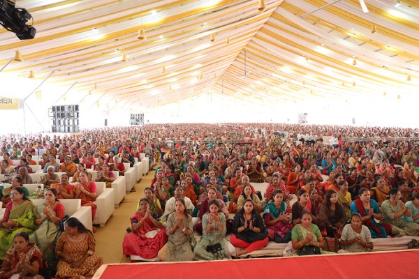 Shrimad Bhagwat Katha Gyanyagya at Nirma Plot, Science City, Sola Ahmedabad