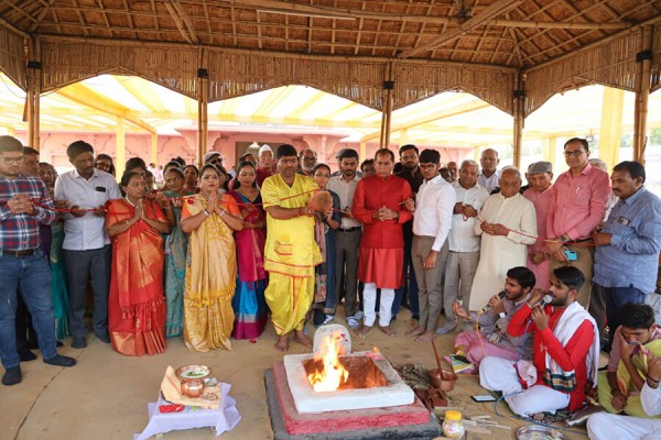 Celebration of Third Patotsav of Maa Umiya at Vishv Umiyadham, Jaspur