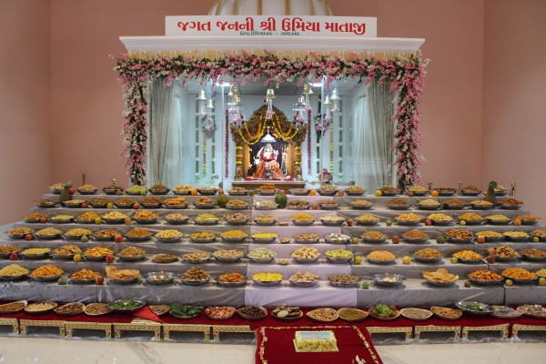 Annakut Darshan and Chopda Pujan on the occasion of Diwali