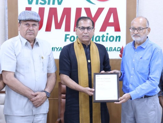 Vishv Umiya Foundation - Vishv Umiyadham - Ahmedabad - ISO 9001:2015 Certified